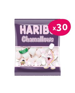 Haribo Chamallows - Sachet de 100g (Carton de 30 sachets)