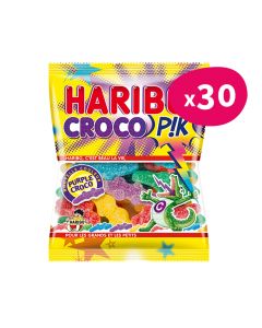 Haribo Croco Pik - 120g - Carton de 30 sachets