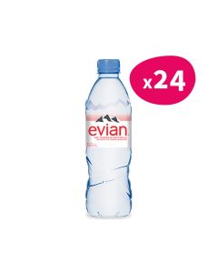 Bouteille d'Evian 50cl - Pack de 24