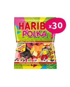 Haribo Polka - 120g - Carton de 30 sachets
