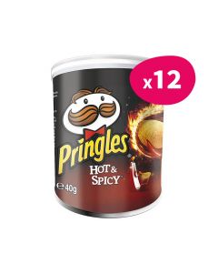 Pringles Hot & Spicy - 40g (x12)