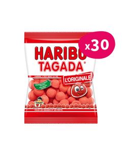 Haribo Fraise Tagada - Sachet de 120 g (Carton de 30 Sachets)