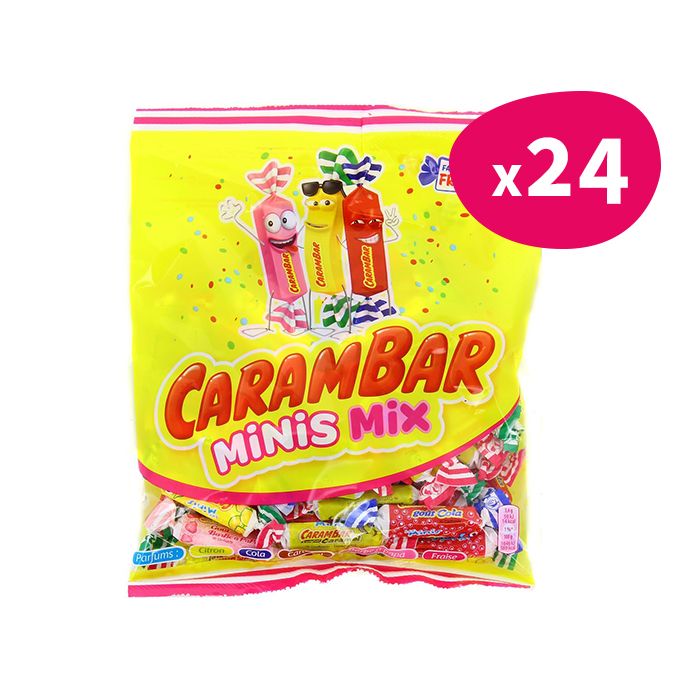 Carambar Mini Mix en sachet 150g - My Candy Factory