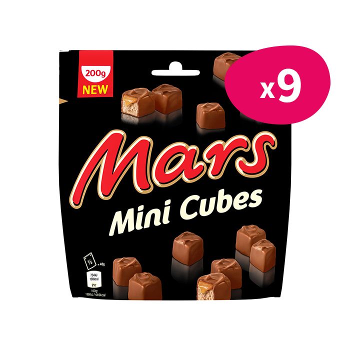 Mars Mini Cube en sachet 150g - My Candy Factory